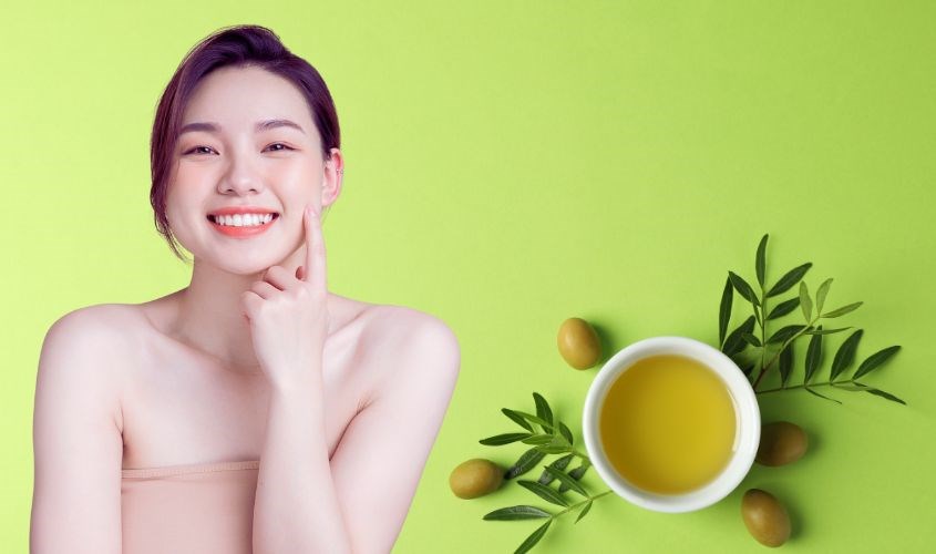 Dầu ô liu có khả năng giúp làm trắng da