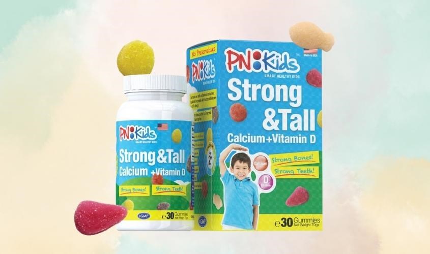 Viên nhai PN Kids Strong & Tall phát triển xương và răng 30 viên