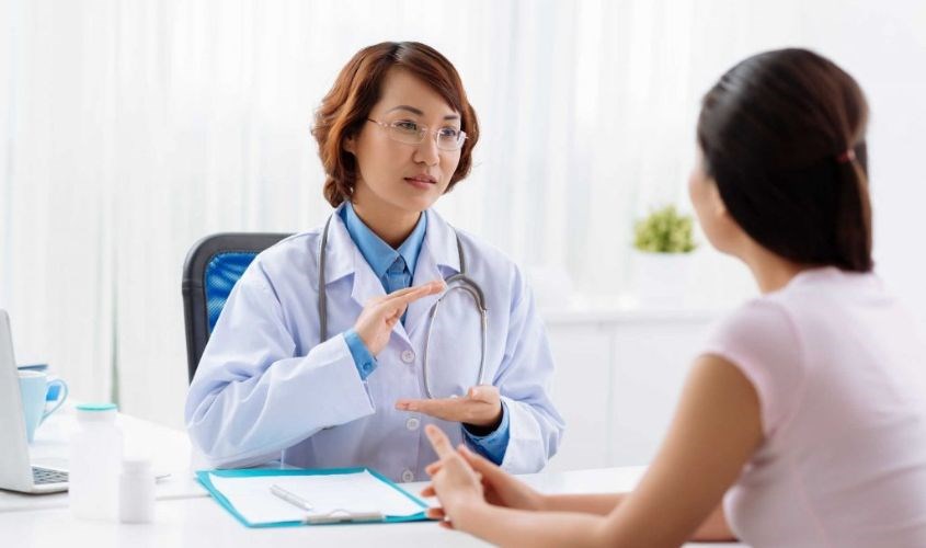 Bác sĩ phụ khoa sẽ đưa ra lời khuyên tốt nhất để điều trị tình trạng của bạn. Nguồn: Internet