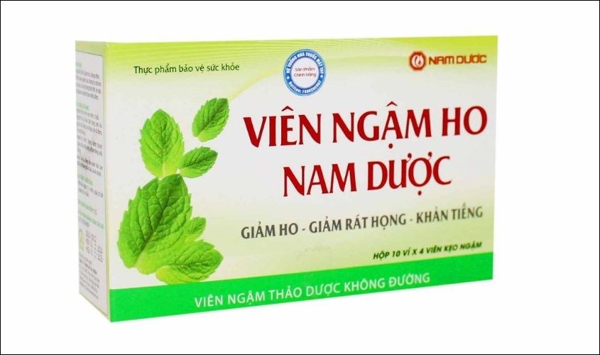 Viên ngậm ho Nam Dược 