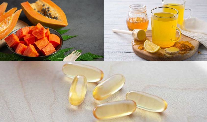 Mặt nạ vitamin E, mật ong và đu đủ