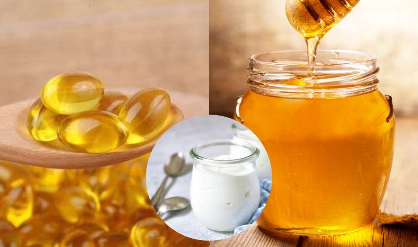 Mặt nạ sữa chua, mật ong và vitamin E