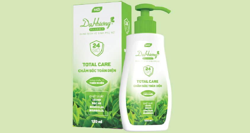 Dung dịch vệ sinh phụ nữ Dạ Hương Pharma Total Care Dung dịch vệ sinh phụ nữ Dạ Hương Pharma Total Care