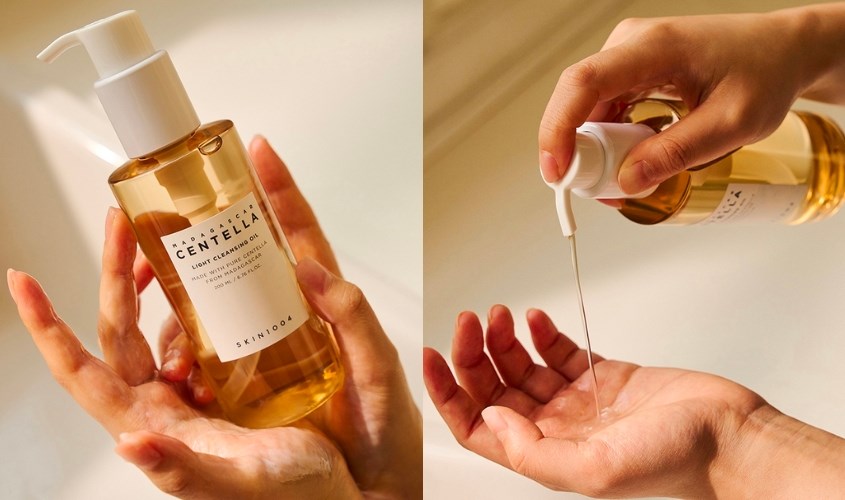 Dầu tẩy trang chiết xuất Rau Má Skin1004 Madagascar Centella Light Cleansing Oil 200 ml