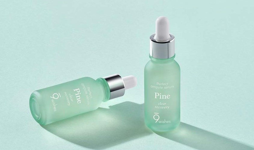 Tinh chất thanh lọc và phục hồi da 9 Wishes Amazing Pine Ampule 25 ml 