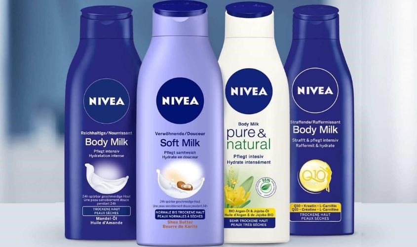 Sữa dưỡng thể của thương hiệu Nivea