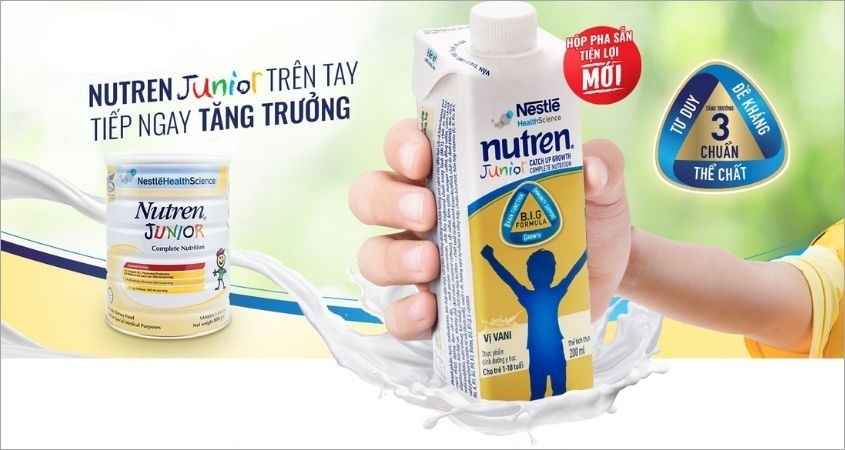 Sữa Nutren Junior pha sẵn 200ml