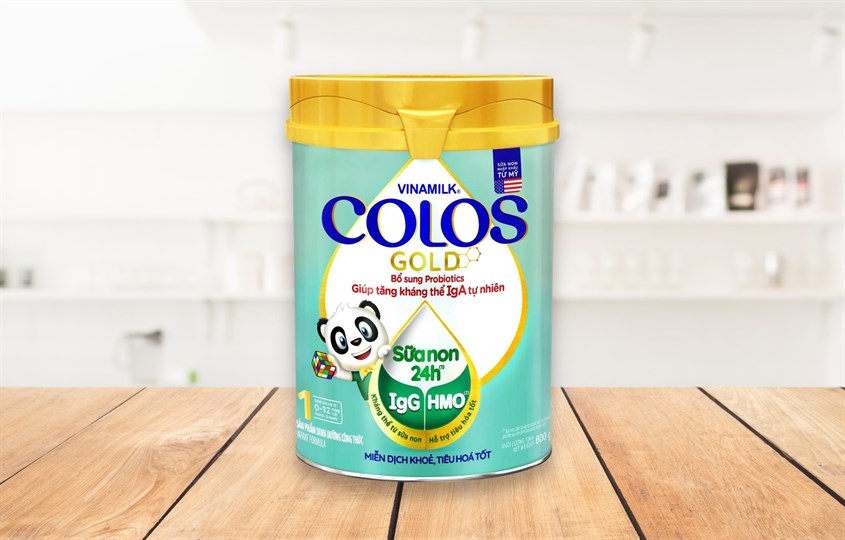 Sữa bột Vinamilk ColosGold số 1 800g (0 - 12 tháng)