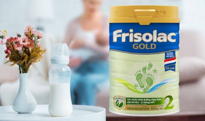 Sữa bột Frisolac Gold số 2 850g (6 - 12 tháng)