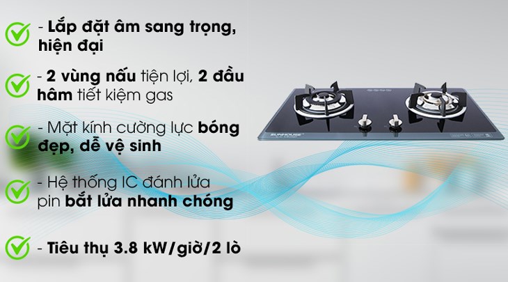 Bếp ga âm Sunhouse SHB5548MT được bán với giá 2.680.000 đồng (cập nhật 09/2023 và có thể thay đổi theo thời gian) Bếp ga âm Sunhouse SHB5548MT được bán với giá 2.680.000 đồng (cập nhật 09/2023 và có thể thay đổi theo thời gian)