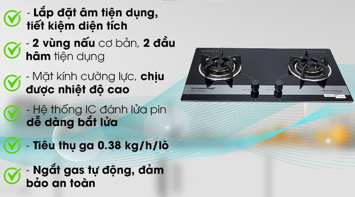 Bếp ga âm Sunhouse SHB8836 được bán với giá 4.480.000 đồng (cập nhật 09/2023 và có thể thay đổi theo thời gian) Bếp ga âm Sunhouse SHB8836 được bán với giá 4.480.000 đồng (cập nhật 09/2023 và có thể thay đổi theo thời gian)
