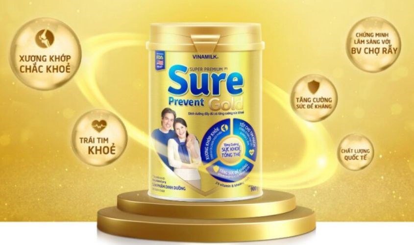 Sữa Vinamilk Sure Prevent Gold