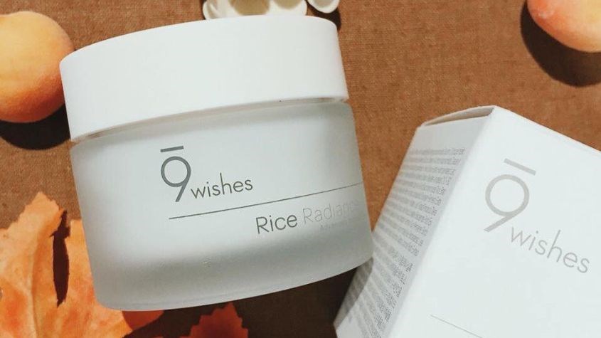 Kem dưỡng cấp ẩm và làm sáng da chiết xuất Gạo 9 Wishes Rice Radiance 50 ml