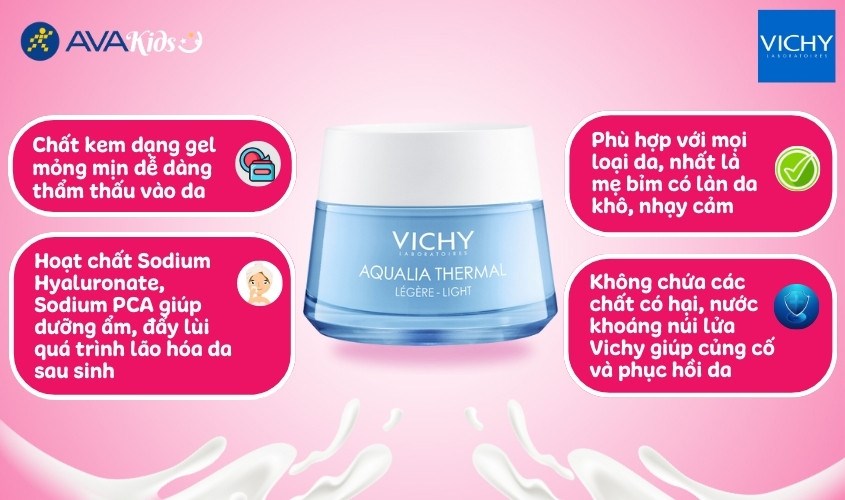 Kem dưỡng Vichy Aqualia Thermal