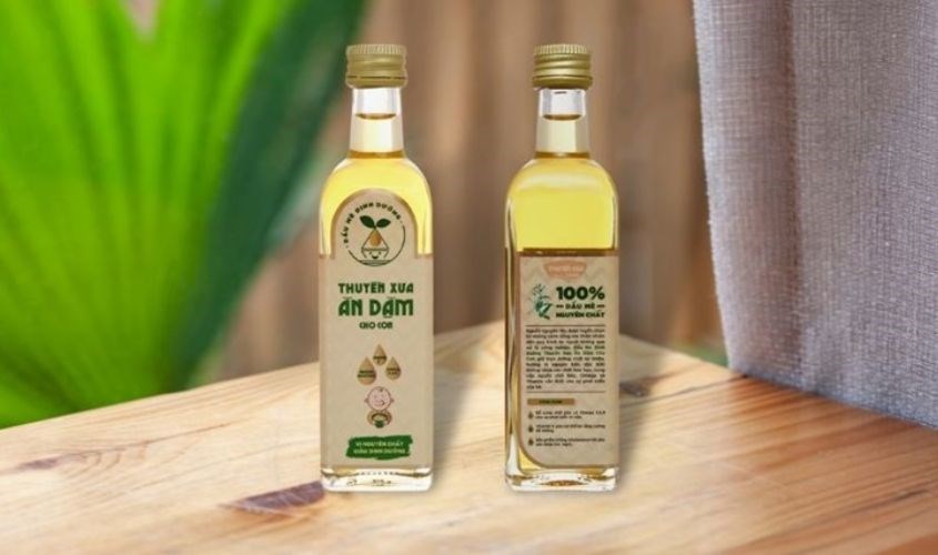 Dầu mè Thuyền Xưa ăn dặm cho bé chai 65 ml