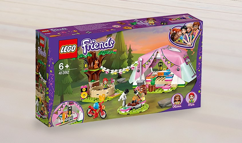 Đồ chơi lắp ráp cắm trại ngoài trời Lego Friends 41392LG (241 chi tiết)