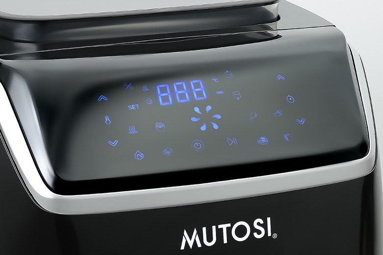 Nồi chiên không dầu kiêm hấp Mutosi MF-S102 cho bữa ăn thêm trọn vẹn
