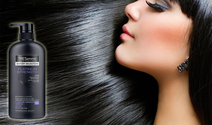 Dầu gội Tresemme có mùi hương nhẹ nhàng, dịu nhẹ