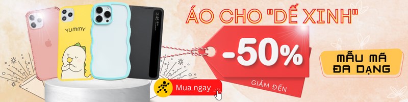 SALE lớn 50% ốp lưng iPhone, Samsung,... thay áo 