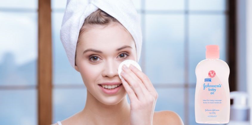 Dầu massage cho bé Johnson