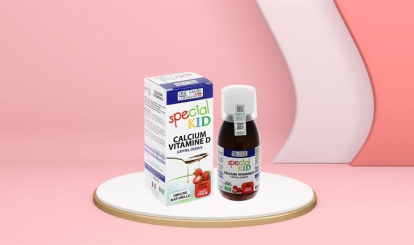 Siro Special Kid Calcium Vitamine D phát triển chiều cao 125 ml (từ 2 tuổi)