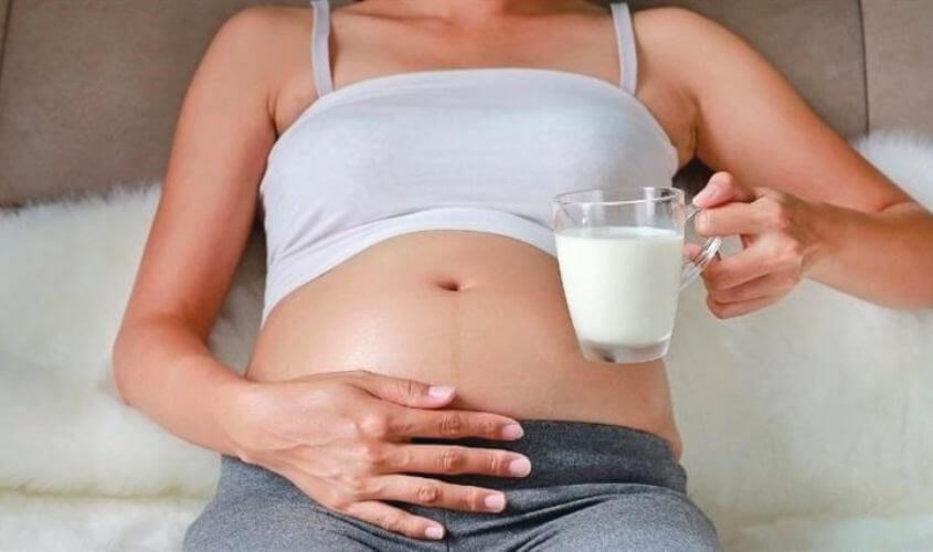 Sữa bò cho mẹ mang thai
