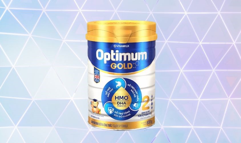 Sữa Optimum Gold 2 bảo vệ hệ tiêu hóa 