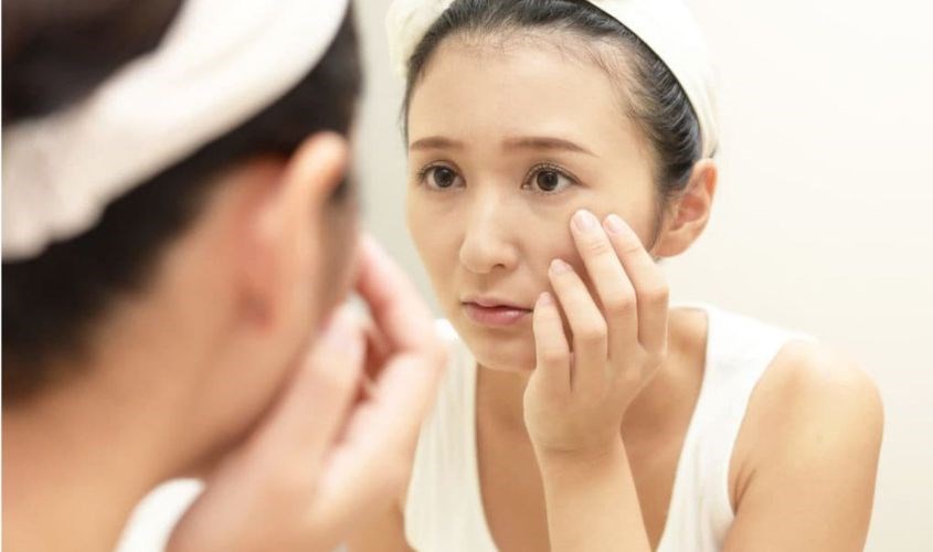 Hình thành nếp nhăn trên da mặt