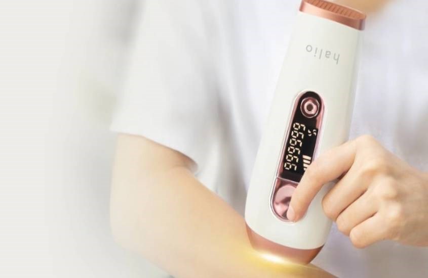 Test trước vùng da nhỏ khi triệt