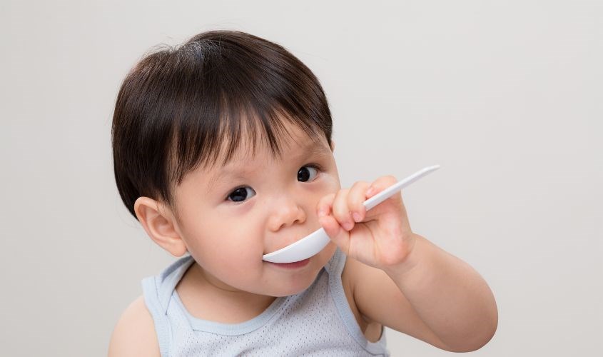 Sữa hạt còn giúp bé cải thiện hệ tiêu hóa