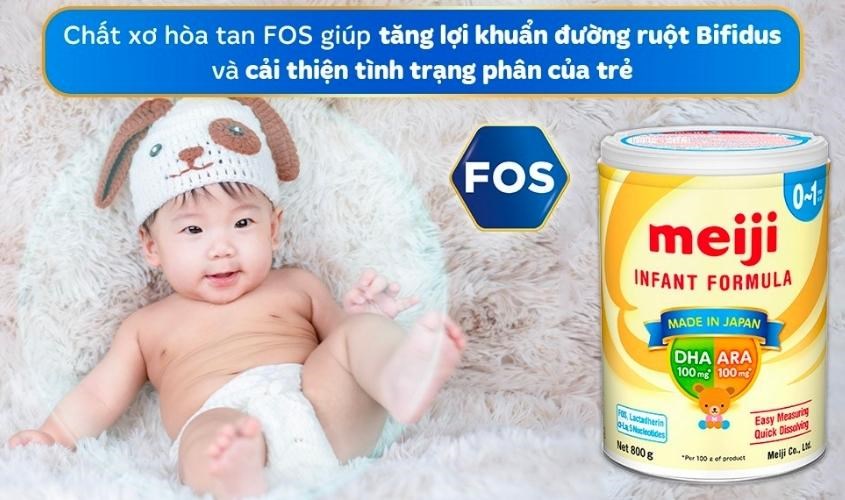 Sữa bột Meiji Infant Formula 800g (0 - 12 tháng)