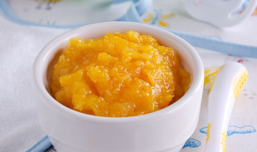 Cháo tôm bí đỏ bổ sung Vitamin A, Omega 3, DHA cho bé Cháo tôm bí đỏ bổ sung Vitamin A, Omega 3, DHA cho bé