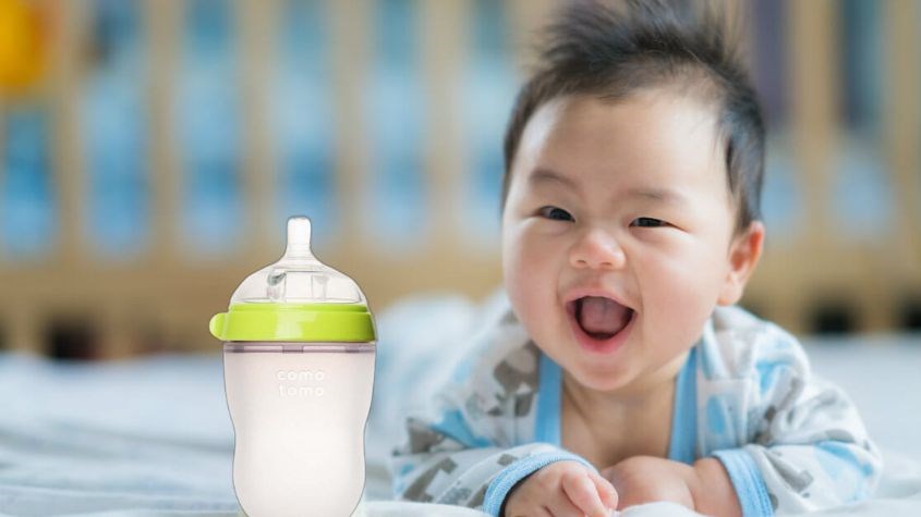 Gây nguy hiểm cho bé khi dùng bình sữa giả