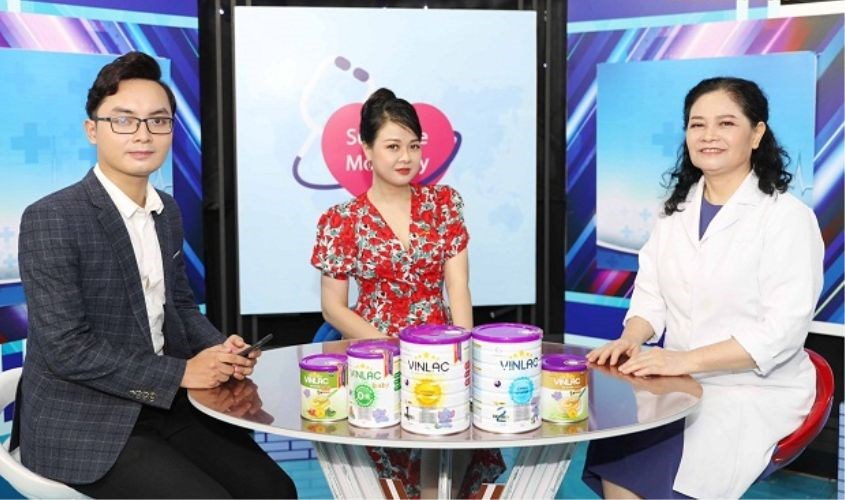 Bột ăn dặm Vinlac được nhiều chuyên gia khuyên dùng