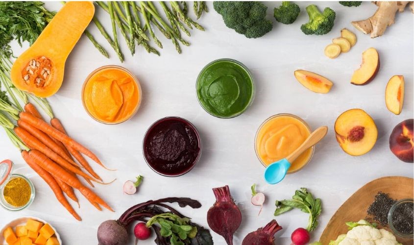 Bột ăn dặm Vinlac chứa nhiều chất dinh dưỡng