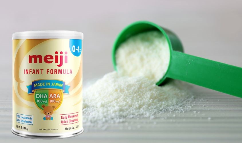Sữa bột Meiji Infant Formula 800g (0 - 12 tháng)