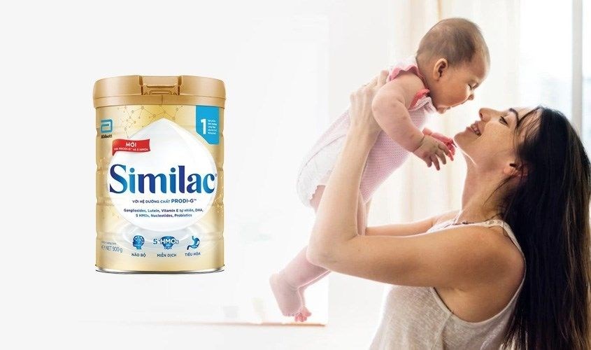 Sữa bột Similac 5G số 1 900g (0 - 6 tháng)