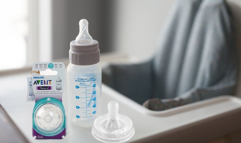 Bộ 2 núm ti Philips Avent SCF653/23 (size 3)