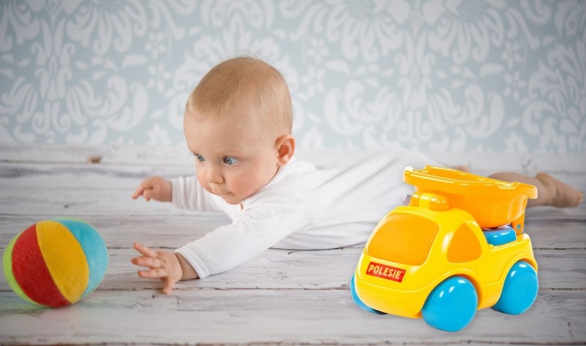 Đồ chơi xe tải Carat POLESIE PLS-61614 - Màu ngẫu nhiên