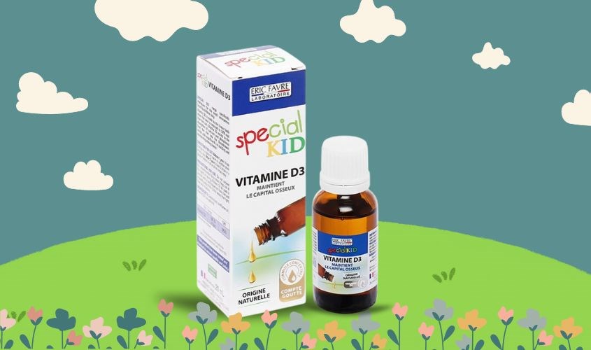 Siro Special Kid Vitamin D3 hỗ trợ hấp thu canxi 20 ml (từ 0 tháng)