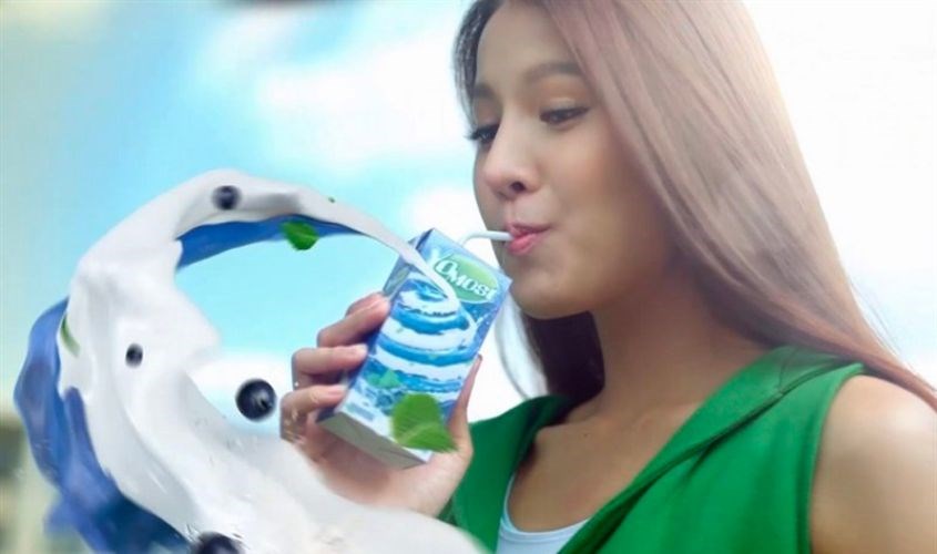 Sữa Yomost chứa một lượng lớn lợi khuẩn lên men tự nhiên