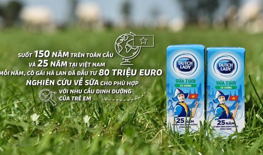 Sữa Cô Gái Hà Lan với hơn 150 năm kinh nghiệm