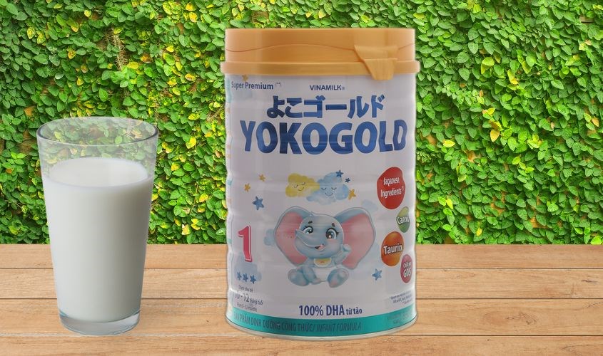 Sữa bột Vinamilk Yoko Gold số 1 850g (0 - 12 tháng)