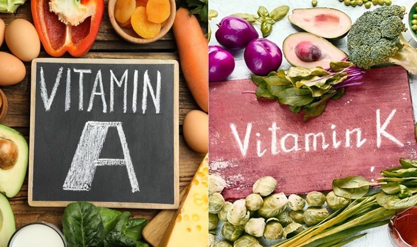 Vitamin K và vitamin A là hai loại vitamin cần thiết cho sức khoẻ 