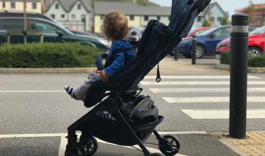 Xe đẩy cho bé Joie Pact W/ RC&ADPT&TB Deep Sea