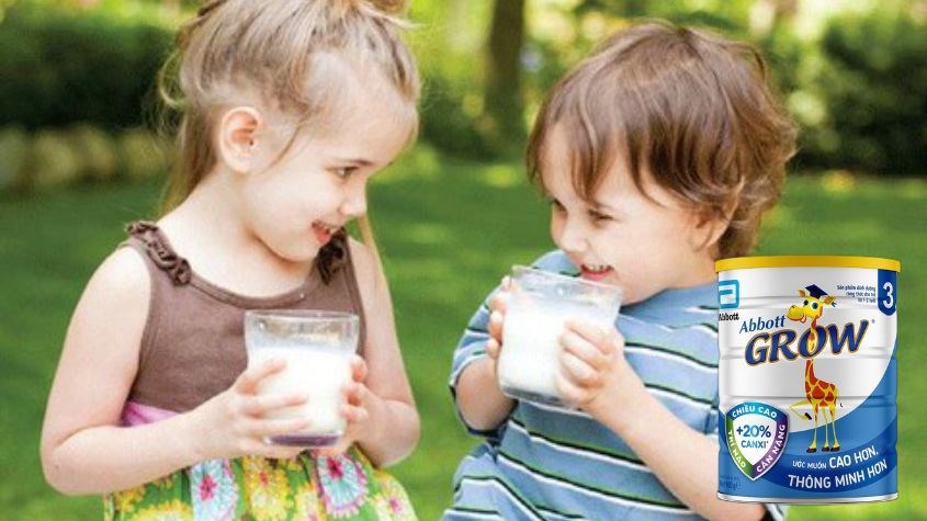 Đối tượng sử dụng sữa Abbott Grow 3
