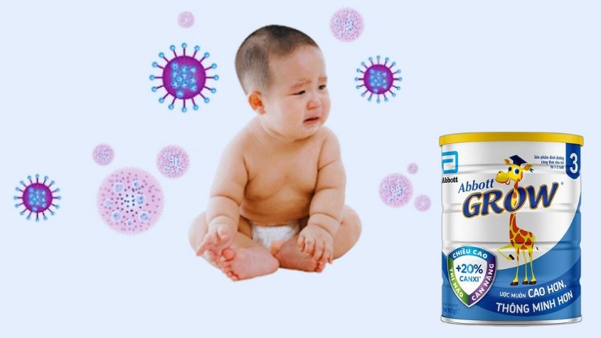 Sử dụng sữa Abbott Grow số 3 giúp bé ngăn ngừa các bệnh về gan 