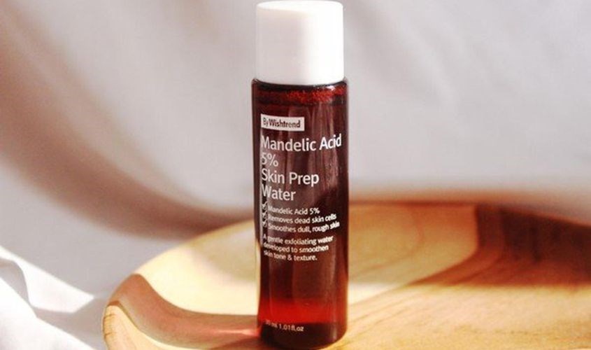 Dung dịch tẩy tế bào chết phục hồi da mặt dành cho da dầu By Wishtrend Mandelic Acid 5% 120 ml
