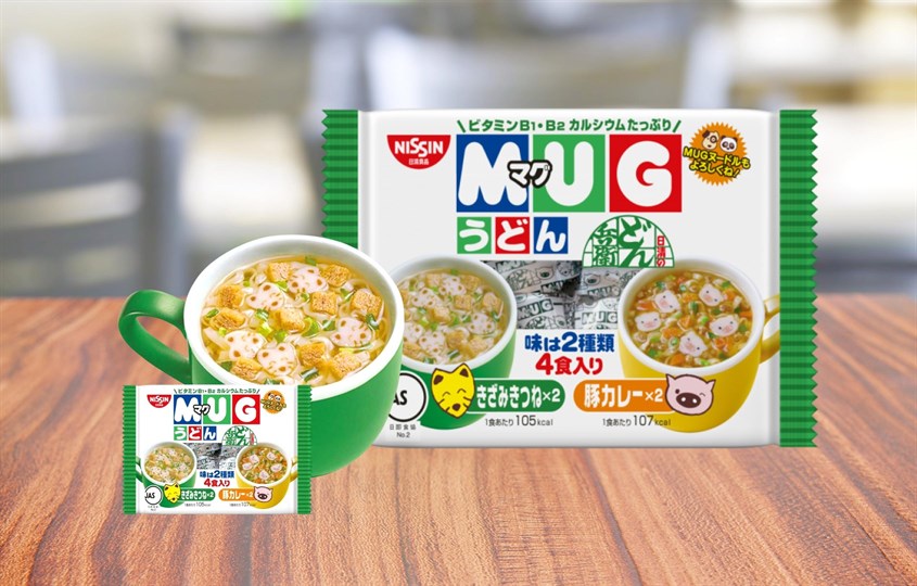 Mì udon ăn dặm MUG Nissin 94g dành cho bé từ 1 tuổi