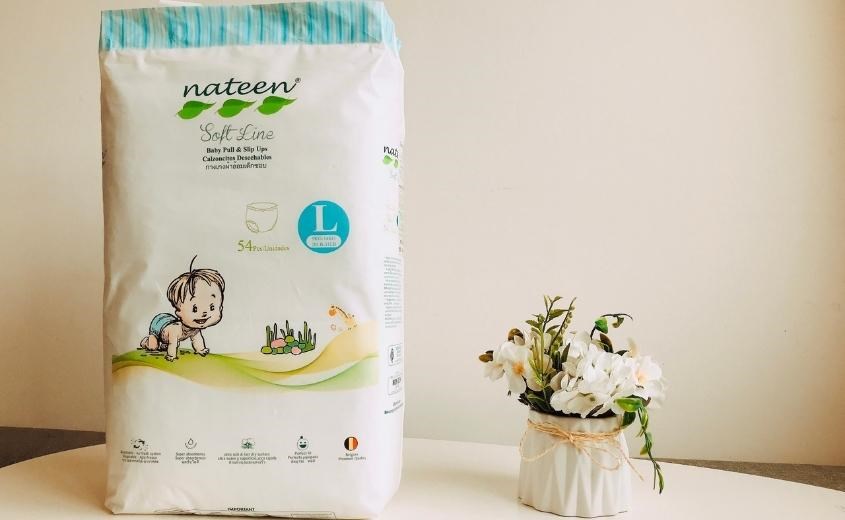 Giá bỉm Nateen giao động từ 235.000 đồng đến 300.000 đồng tùy theo kích thước